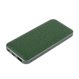 Внешний аккумулятор Твид PB (Tweed PB) 10000 mAh, зеленый