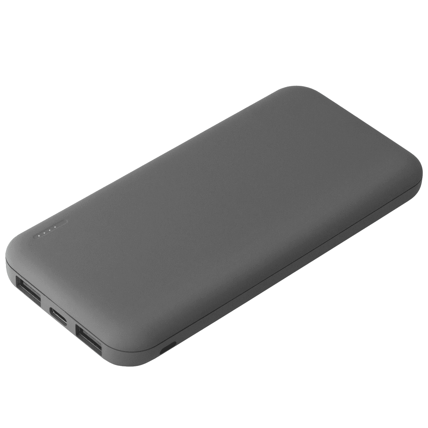 Внешний аккумулятор с подсветкой Люче (Luce) 10000 mAh, серый