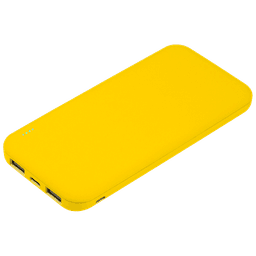 Внешний аккумулятор с подсветкой Люче (Luce) Lemoni 10000 mAh, желтый