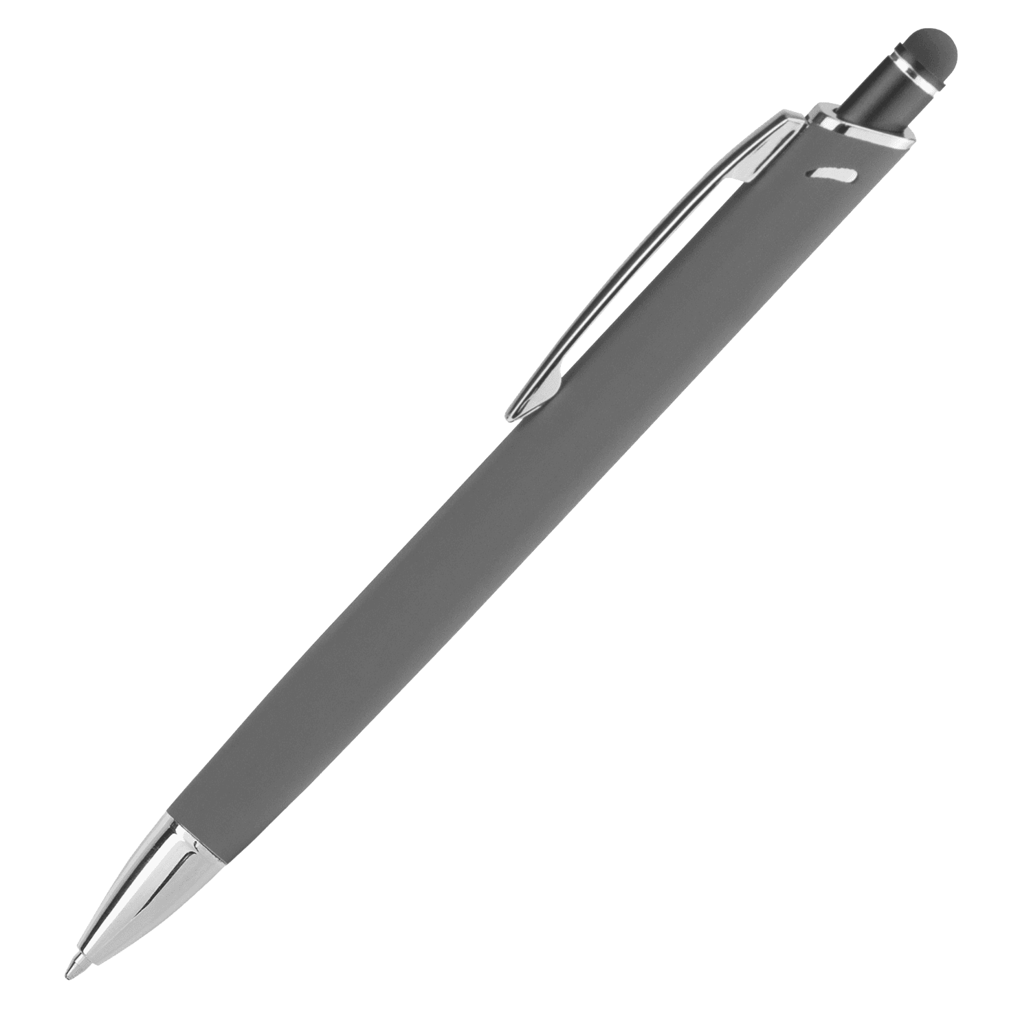 Шариковая ручка Куаттро (Quattro), серая