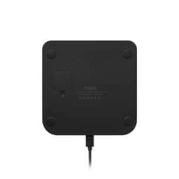 Зарядная станция с часами 15W Ригель (Rigel), черная