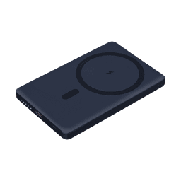 Внешний аккумулятор Атлантис (Atlantis) PD 5000mAh с функцией беспроводной зарядки 15W, синий