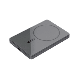 Внешний аккумулятор Оникс PD (Onyx PD) 5000mAh с функцией беспроводной зарядки 15W, серый