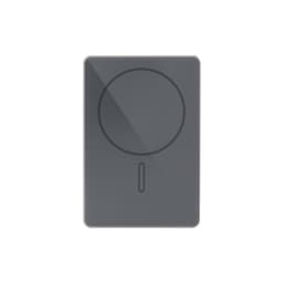 Внешний аккумулятор Оникс PD (Onyx PD) 5000mAh с функцией беспроводной зарядки 15W, серый
