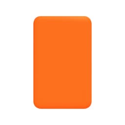 Внешний аккумулятор Ларго PD (Largo PD) 5000mAh с функцией беспроводной зарядки 15W, оранжевый