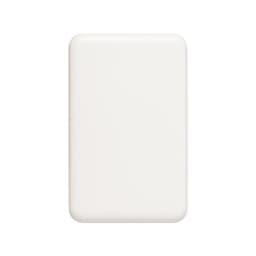 Внешний аккумулятор Ларго PD (Largo PD) 5000mAh с функцией беспроводной зарядки 15W, белый