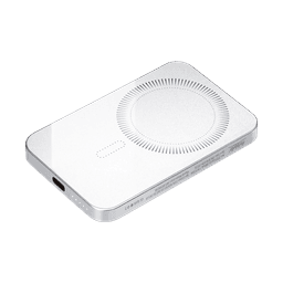 Внешний аккумулятор Артекс PD (Artex PD) 5000mAh с функцией беспроводной зарядки 15W, серебряный