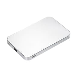 Внешний аккумулятор Артекс PD (Artex PD) 5000mAh с функцией беспроводной зарядки 15W, серебряный