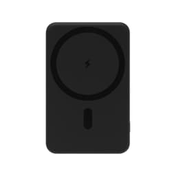 Внешний аккумулятор Ларго PD (Largo PD) 5000mAh с функцией беспроводной зарядки 15W, черный
