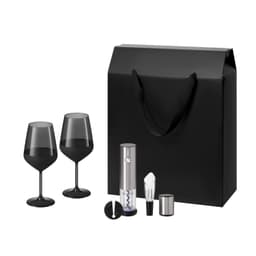 Подарочный набор Блэк Эдишн (Black Edition), Винтаро (Vintaro) (2 бокала + набор для вина)