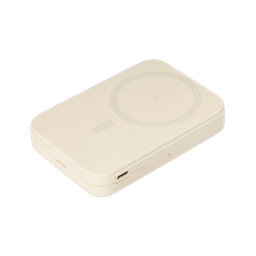 Внешний аккумулятор Юнион PD (Union PD) 10000mAh с функцией беспроводной зарядки 15W, бежевый