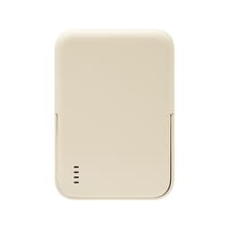 Внешний аккумулятор Юнион PD (Union PD) 10000mAh с функцией беспроводной зарядки 15W, бежевый