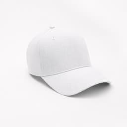 Бейсболка Фит (Fit), 5 клиньев, белый