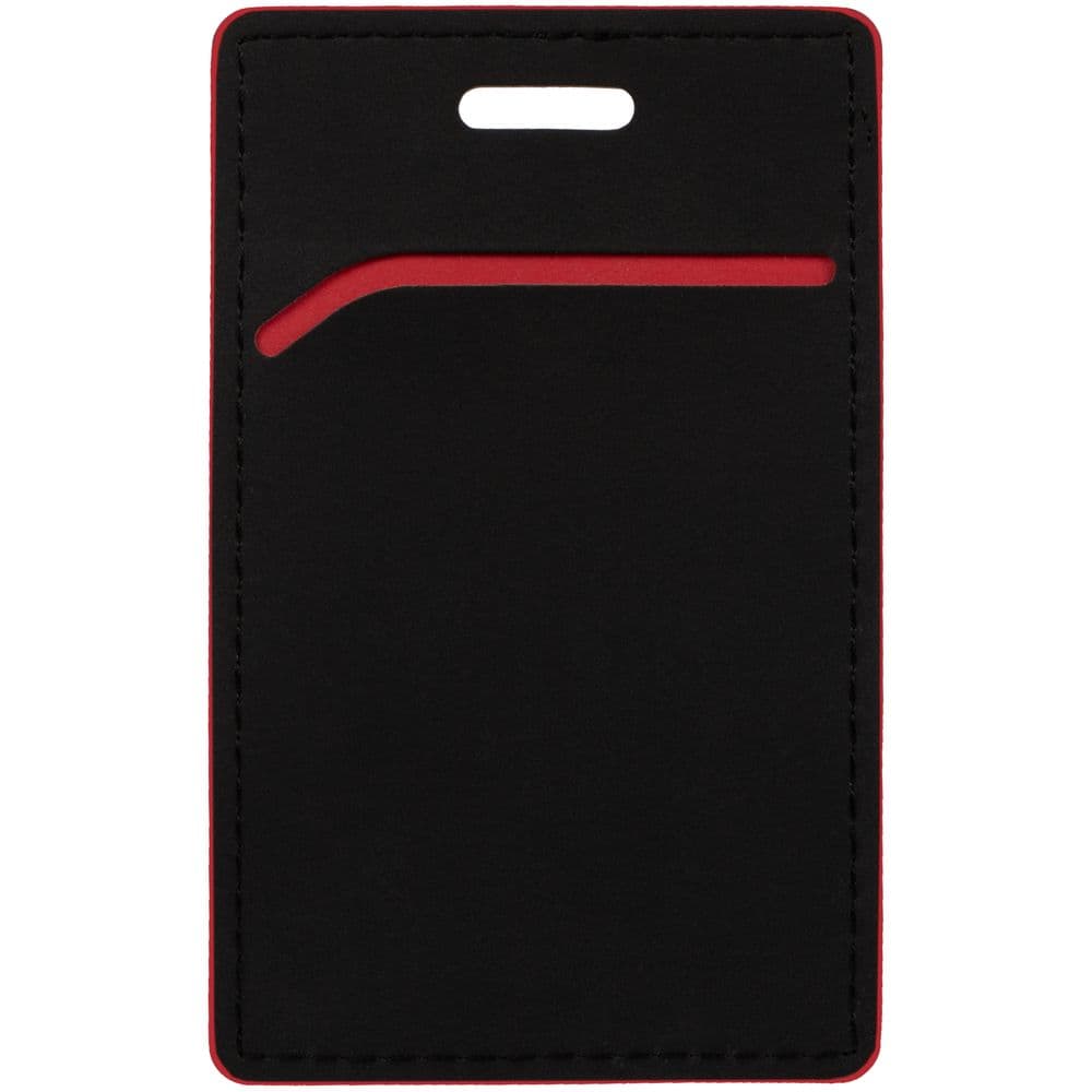black, red