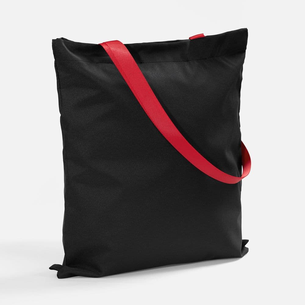 black, red