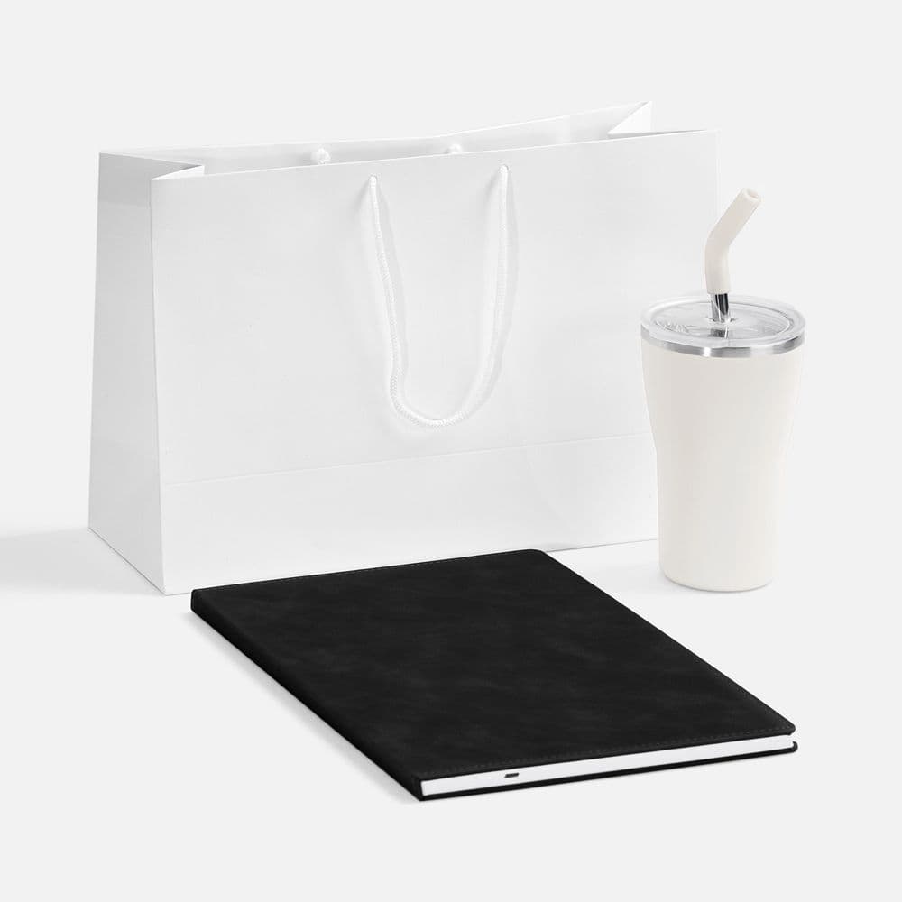 white, black