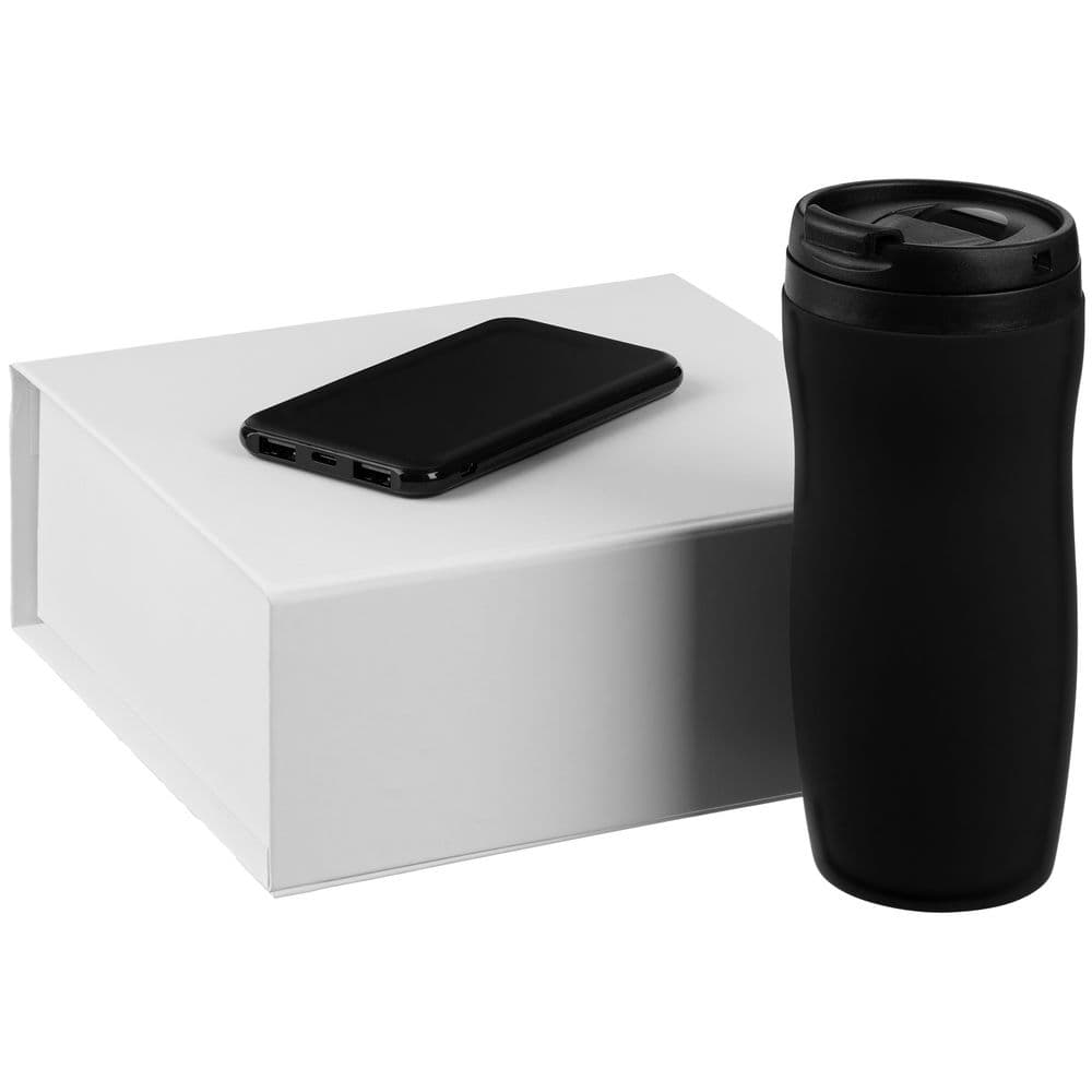 white, black