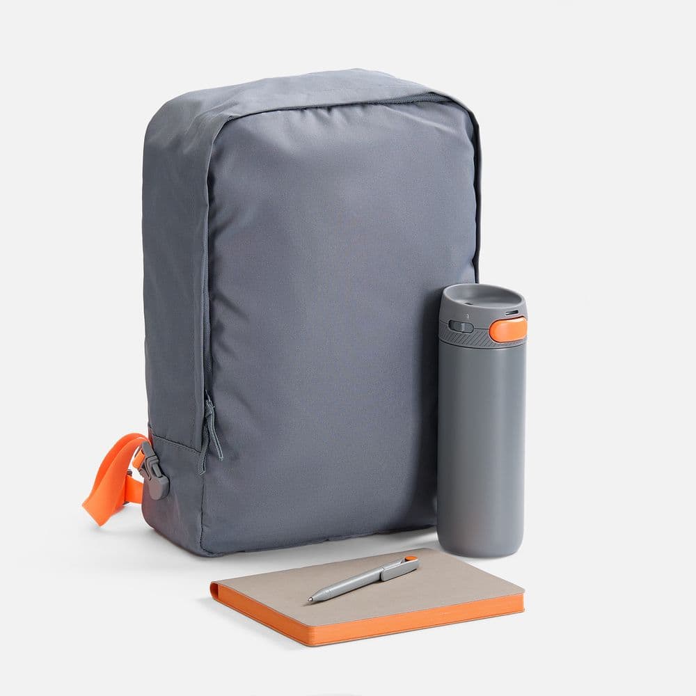 orange, gray