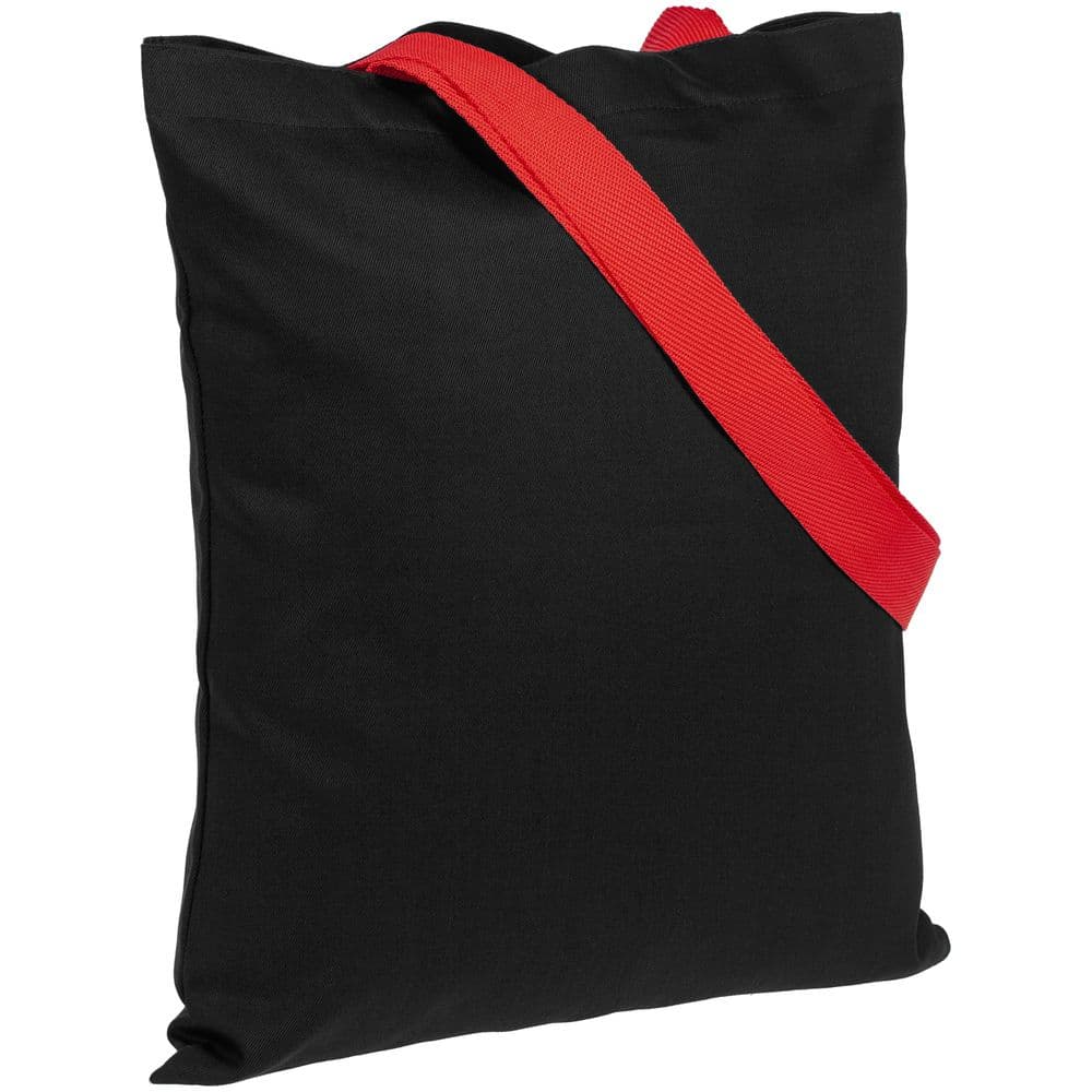 black, red