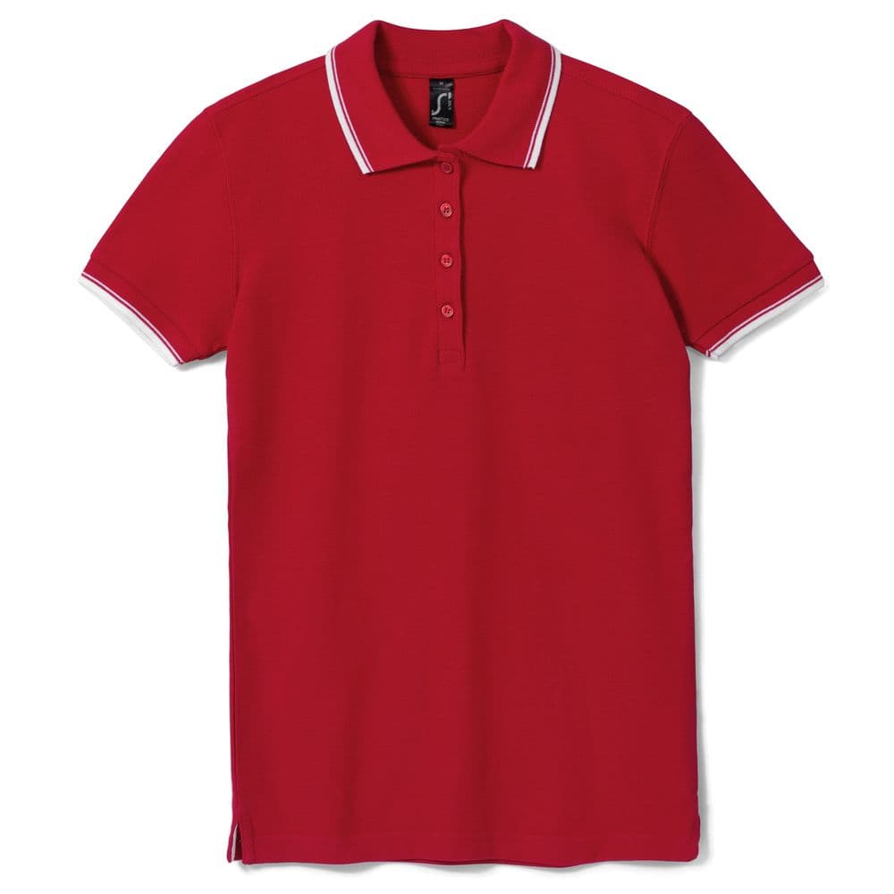 white, red