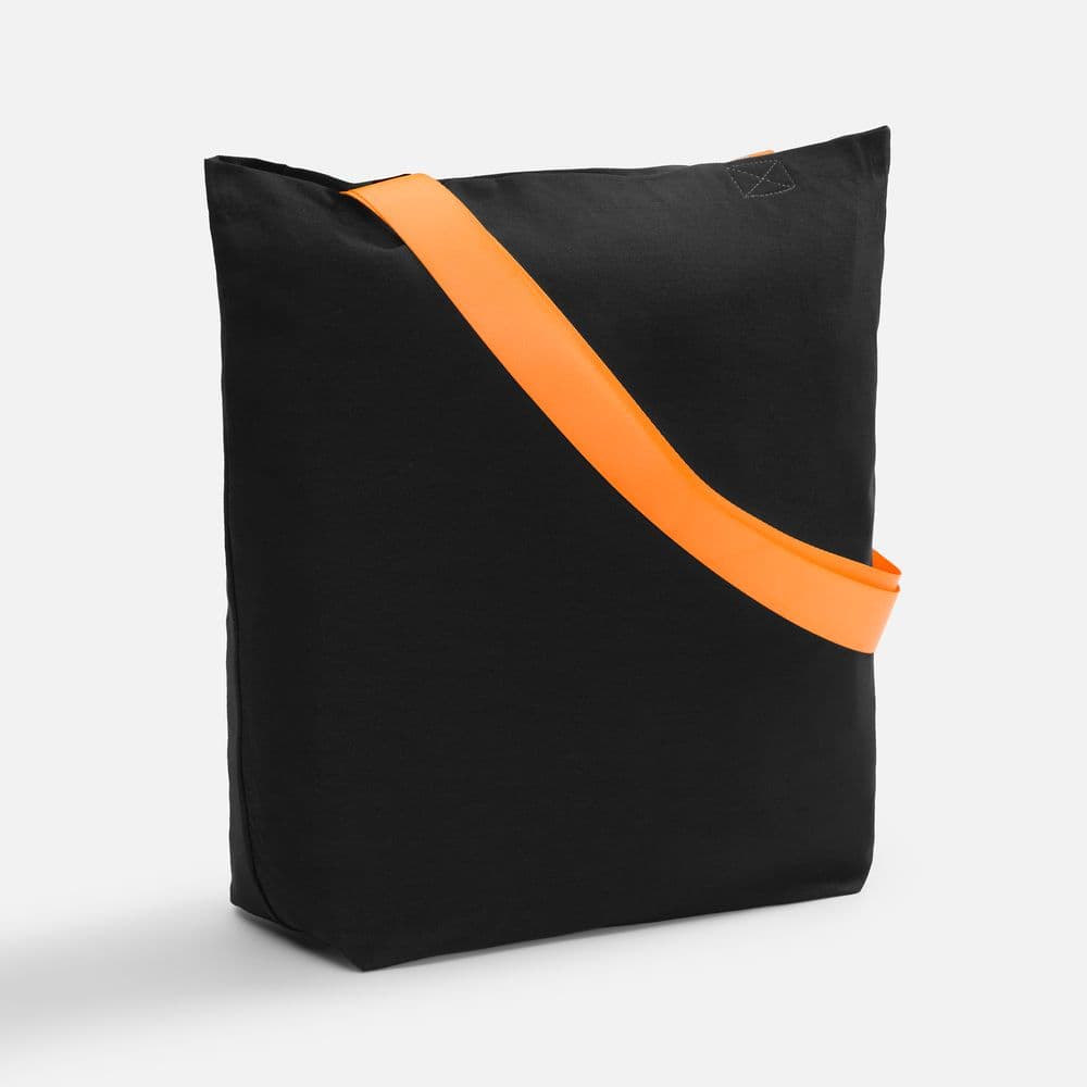 black, orange