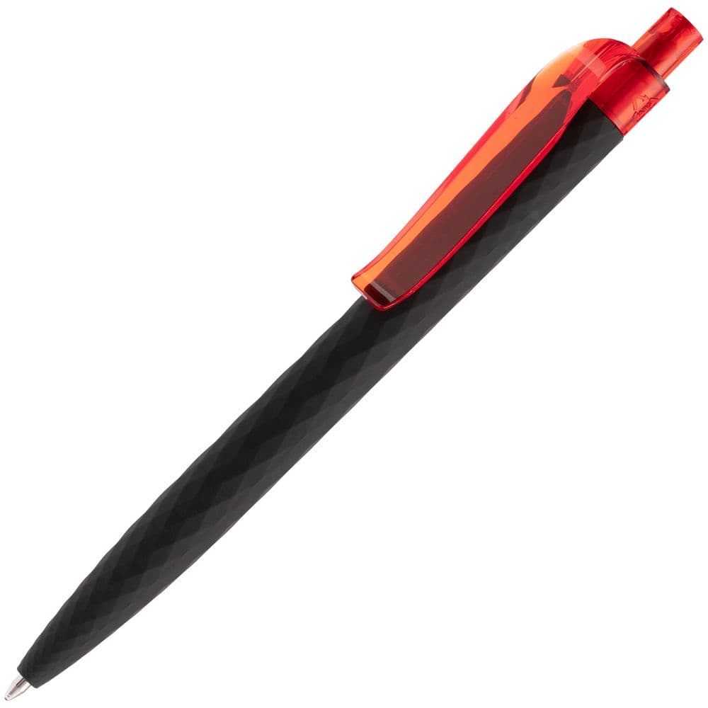 black, red