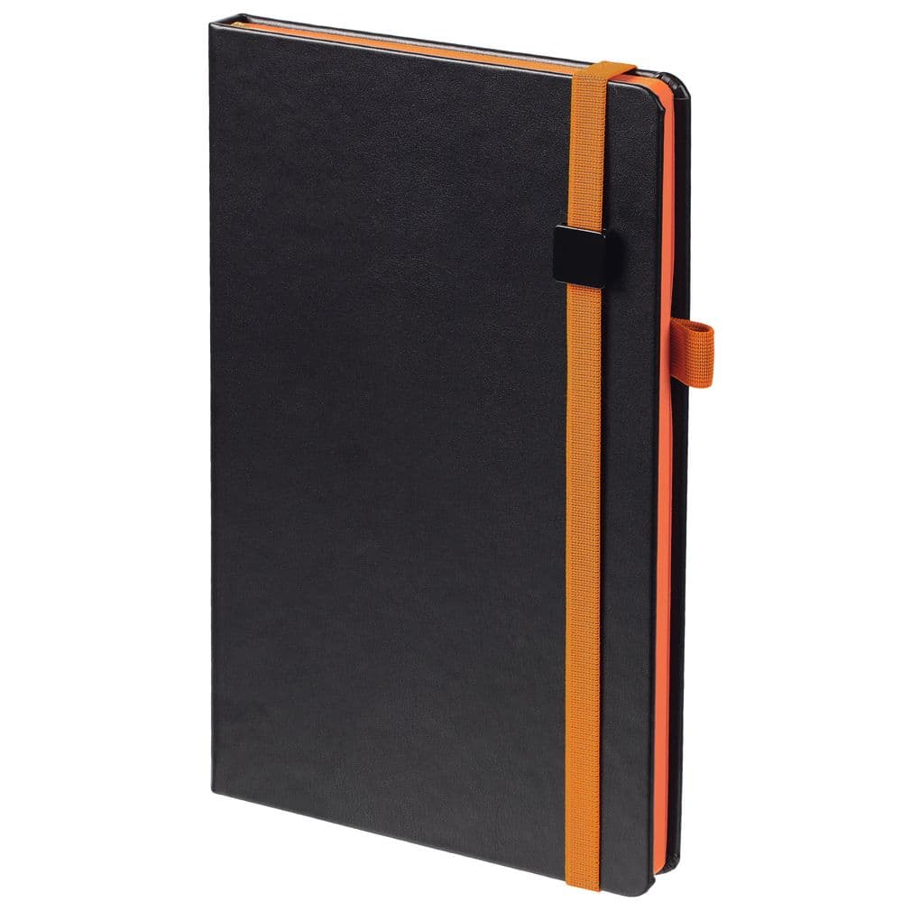black, orange