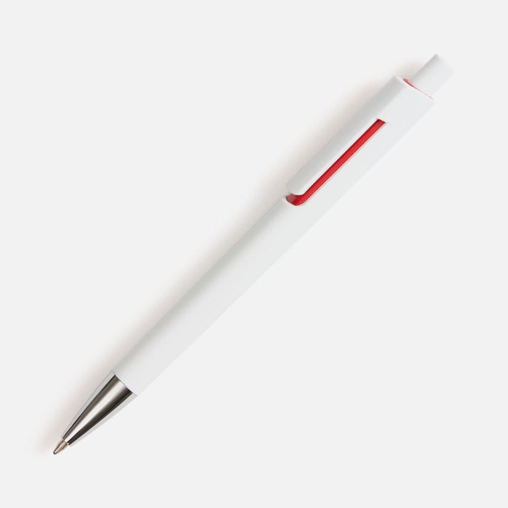 white, red