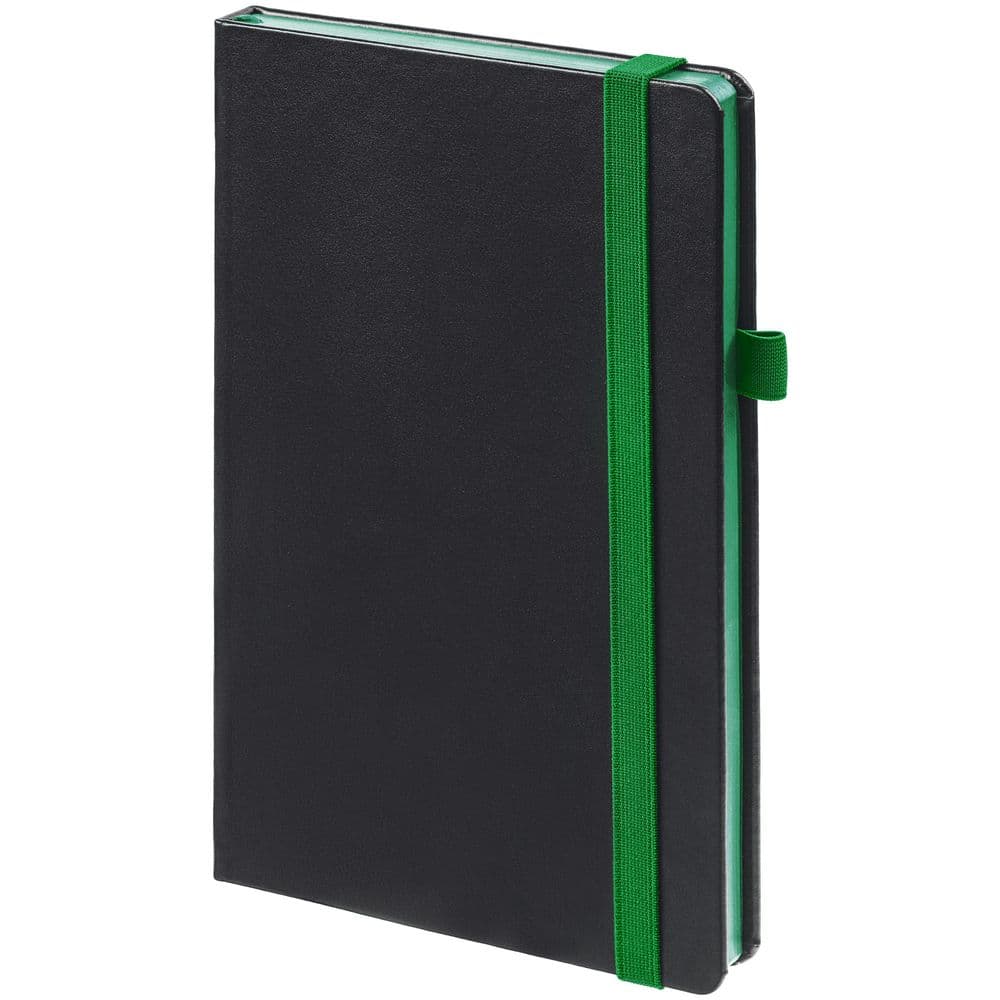black, green
