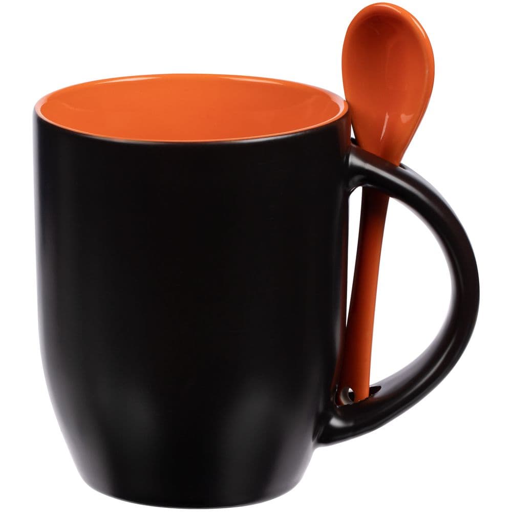 black, orange