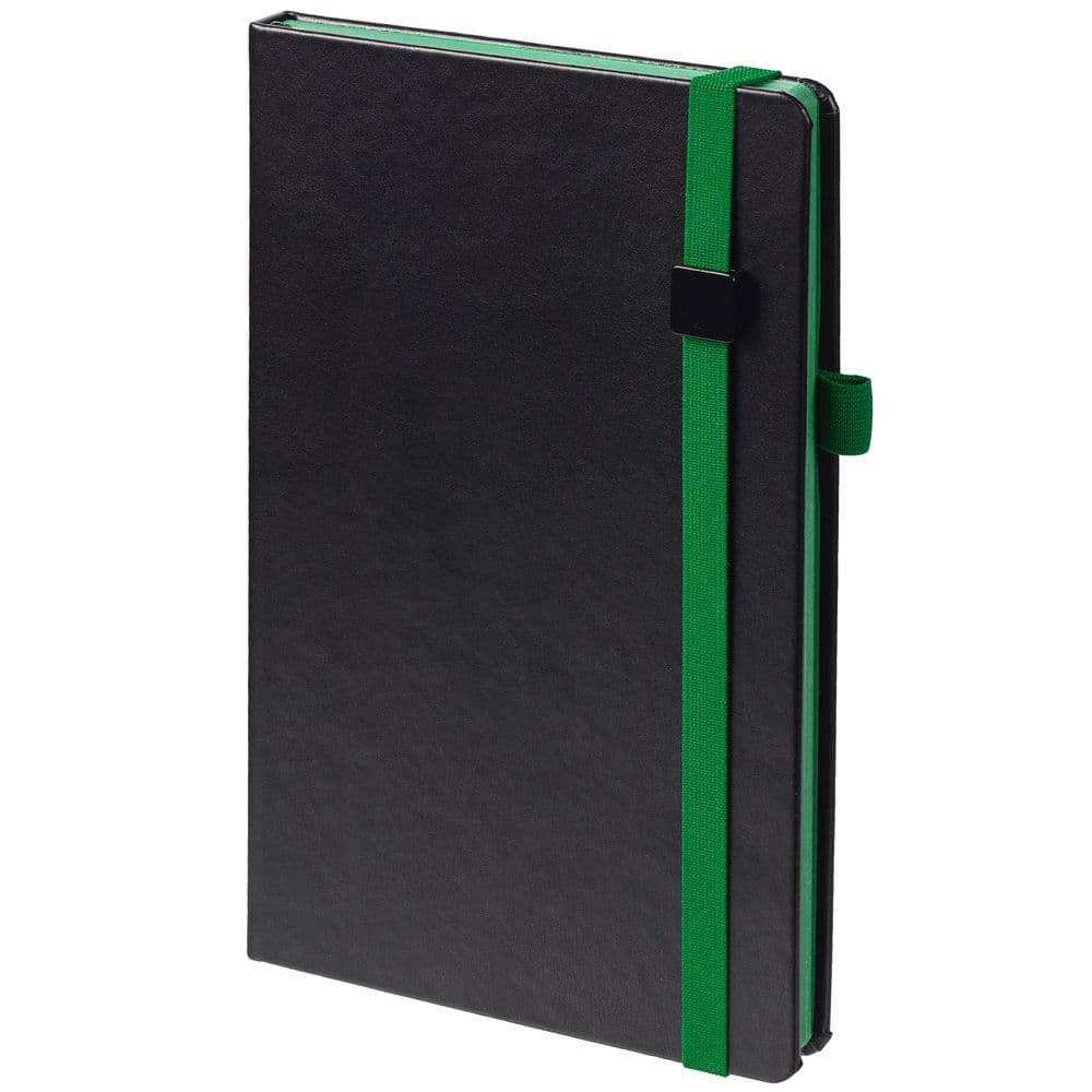 black, green