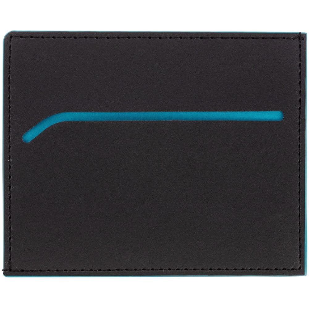 black, turquoise