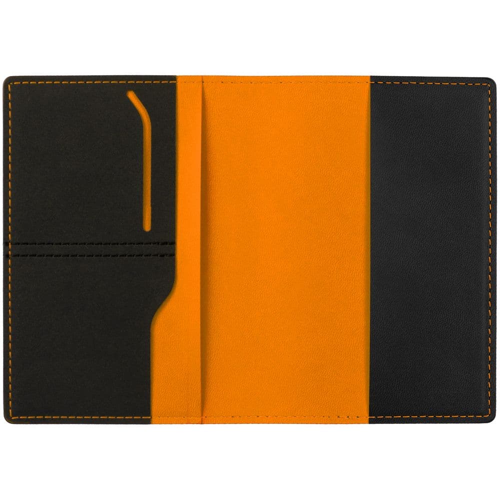 black, orange