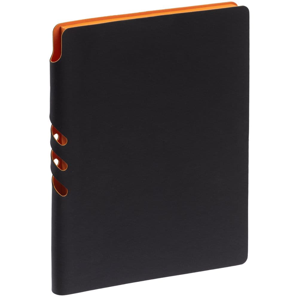black, orange