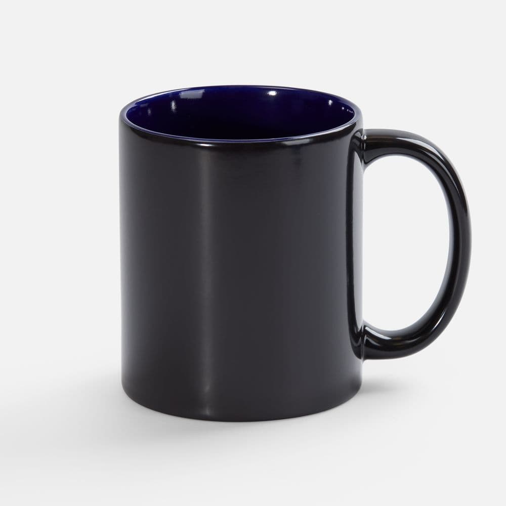 black, blue