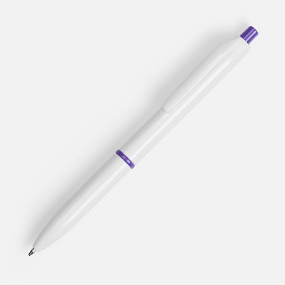 white, purple