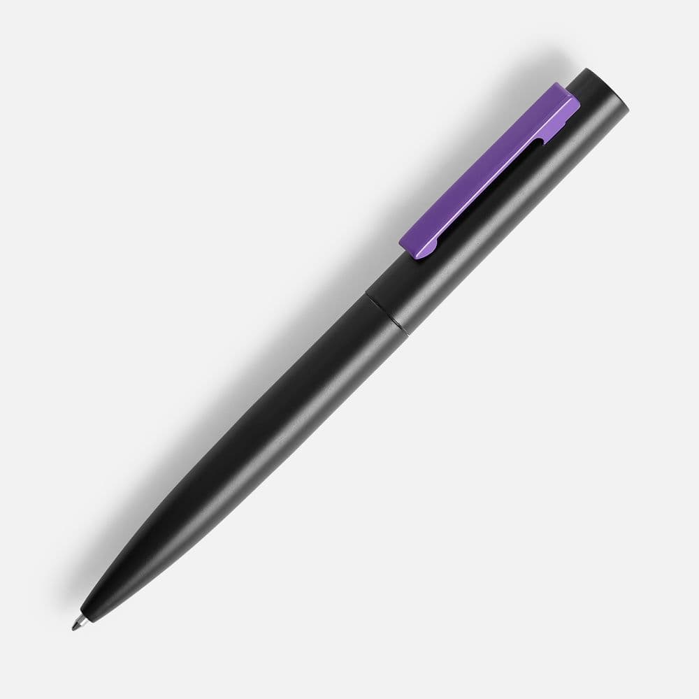 black, purple