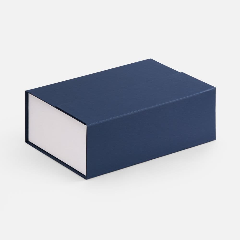 white, blue
