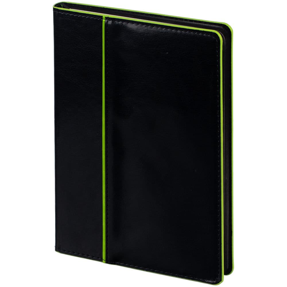 black, green