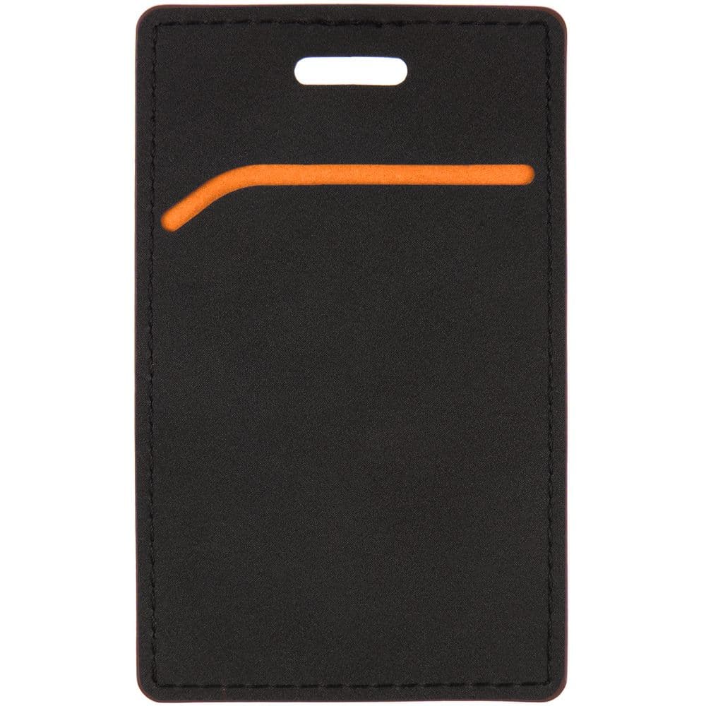 black, orange
