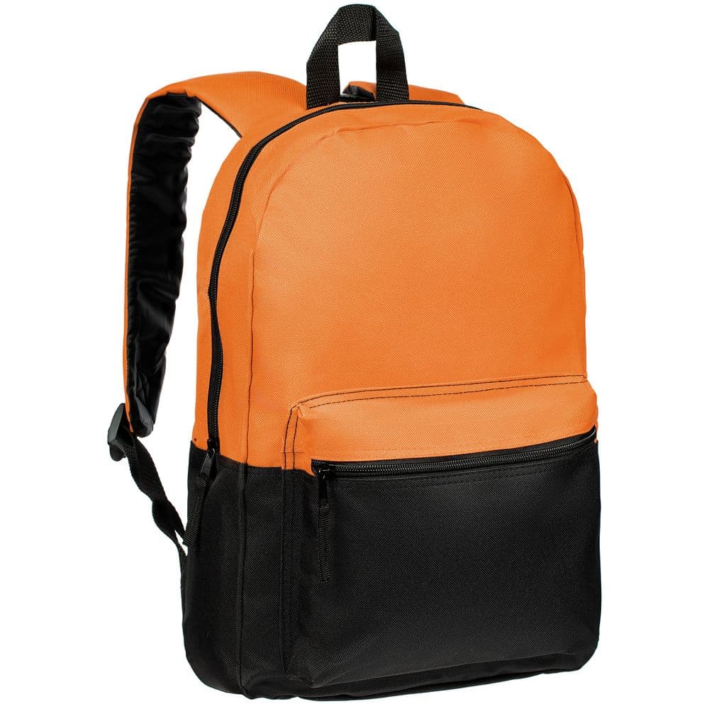 black, orange