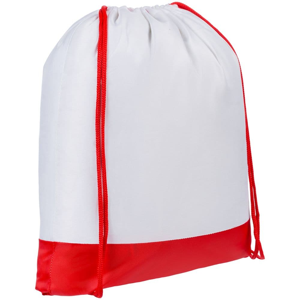 white, red
