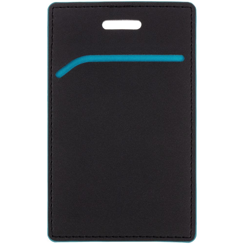 black, turquoise