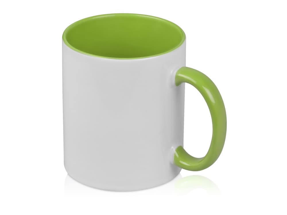 white, green