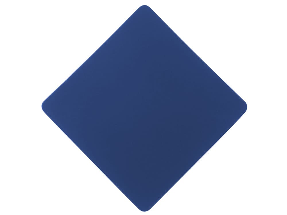 ПАТЧ РОМБ soft-touch (синий) 7,6 х 7,6 см
