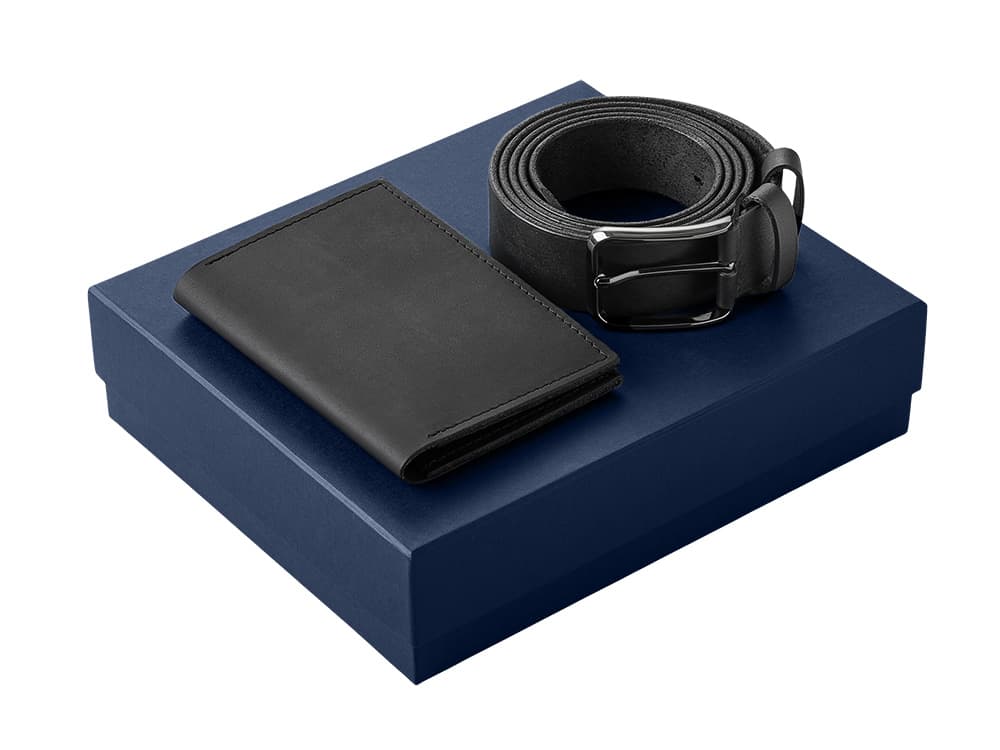 black, blue