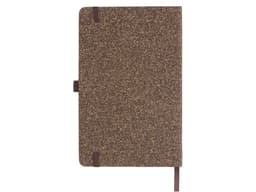 Блокнот из кофейных зерен А5 "Coffee notes", твердая обложка, 80 листов 70 гр/м2 белой бумаги, кофейный