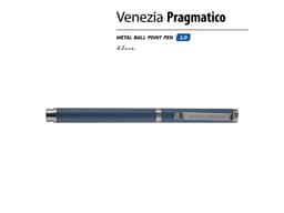 Ручка металлическая шариковая "Venezia Pragmatico" софт-тач