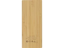 Внешний аккумулятор из бамбука "Bamboo", 5000 mAh