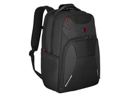 Рюкзак WENGER Cosmic 17", чёрный, переработанный ПЭТ/ПВХ/полиэстер, 34 x 23 x 49 см, 30 л